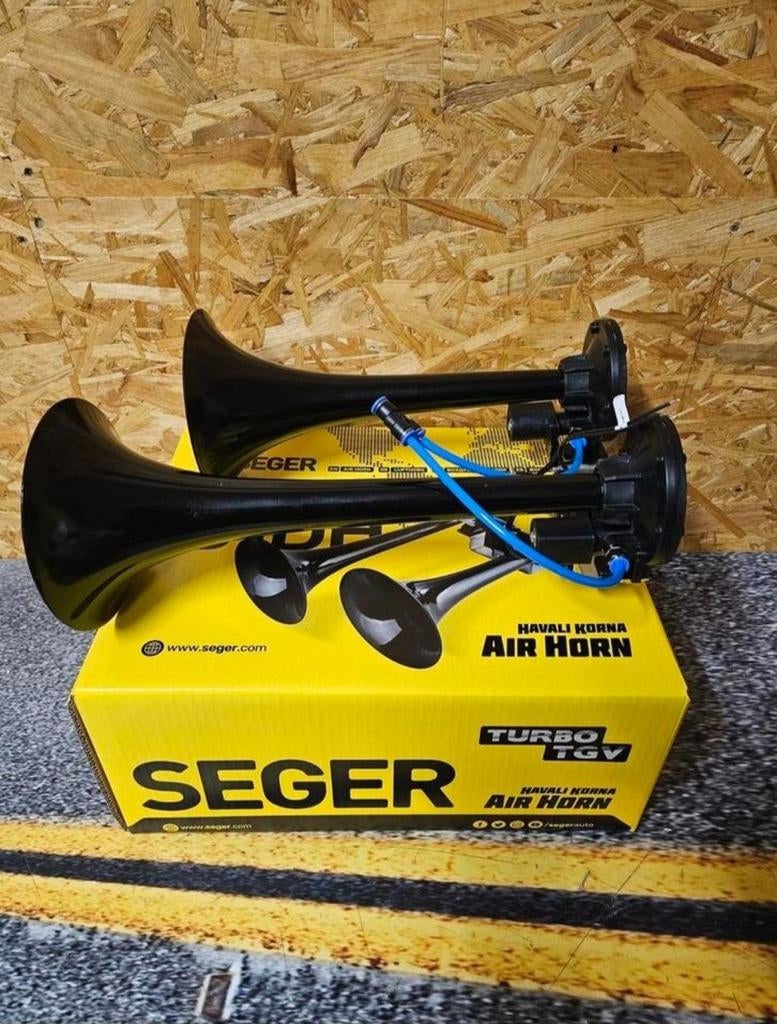 Klaxon à air Seger TGV 12V/24V neuf dans sa boîte, Enlèvement ou Envoi