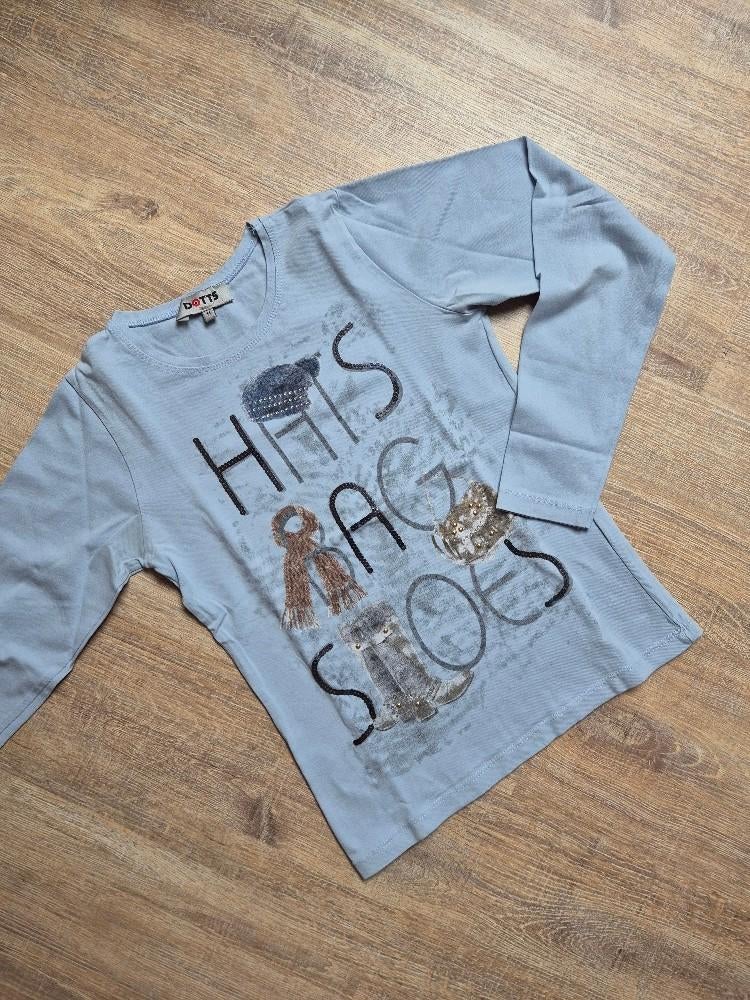 longsleeve, Kinderen en Baby's, Kinderkleding | Maat 164, Gebruikt, Shirt of Longsleeve, Dotts, Verzenden