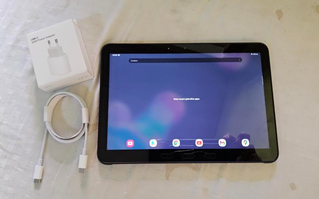 Samsung Galaxy Tab Active Pro ( Simkaart) met accessoires., Ophalen of Verzenden, 10 inch, Uitbreidbaar geheugen