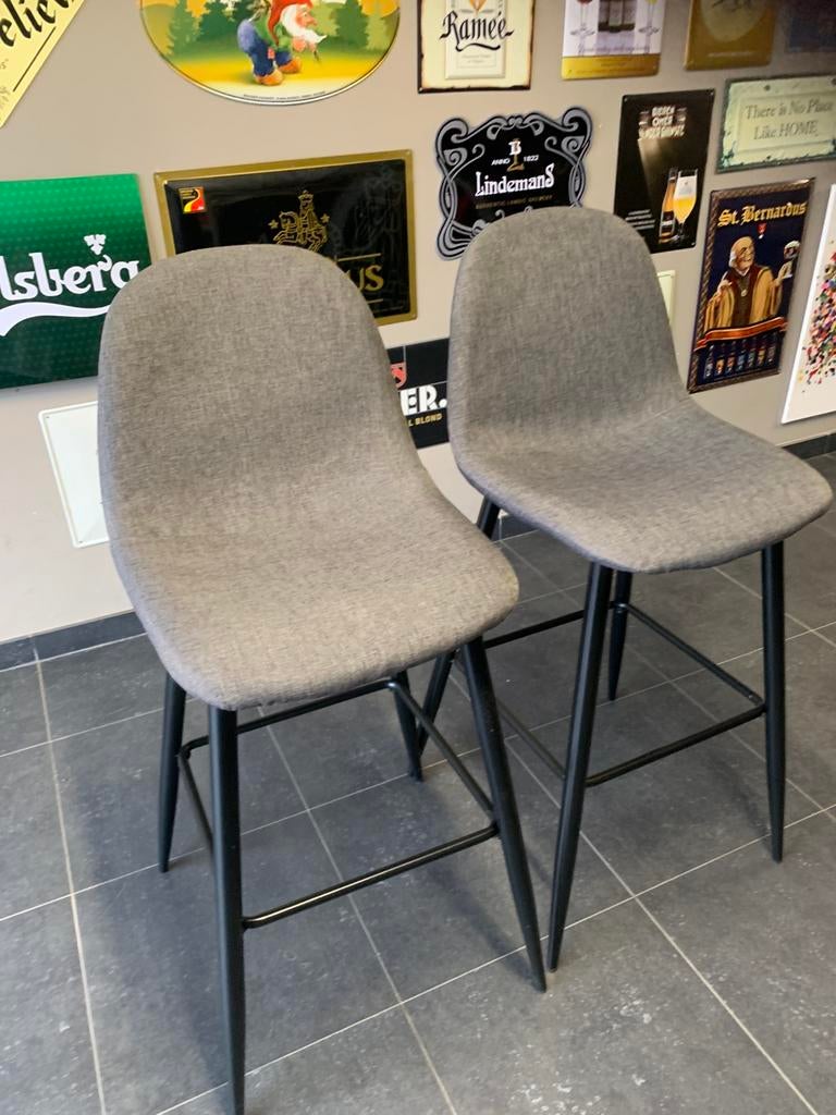 Barkrukken bekleding stof, Huis en Inrichting, Ophalen, Zo goed als nieuw