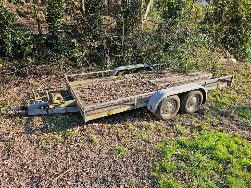 Remorque plateau, Enlèvement