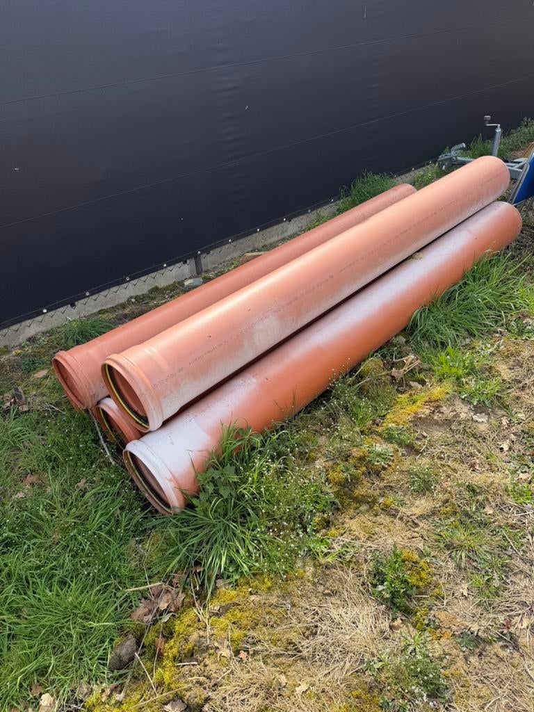 PVC buizen 315 x 3000, Bricolage & Construction, Tuyaux & Évacuations, Enlèvement, Comme neuf, PVC