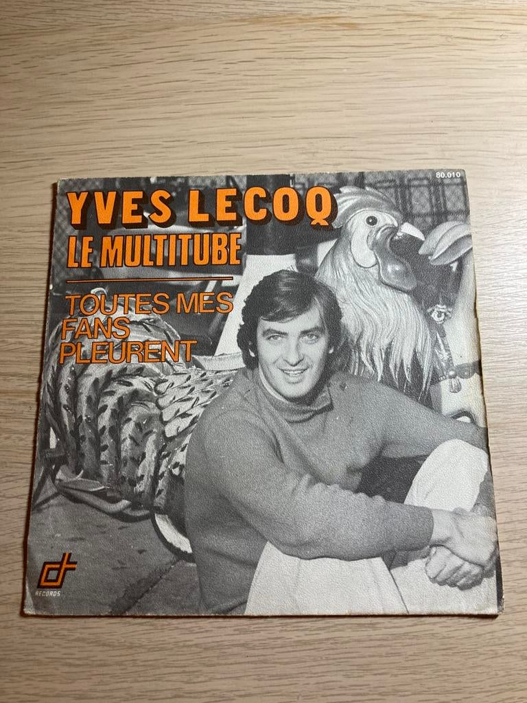 Yves lecoq le multitube / toutes mes fans pleurent, Cd's en Dvd's, Vinyl Singles, Ophalen, Zo goed als nieuw