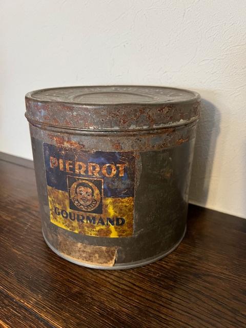 Blikken doos, Pierrot Gourmand, snoep Parijs, Verzamelen, Ophalen, Gebruikt, Overige