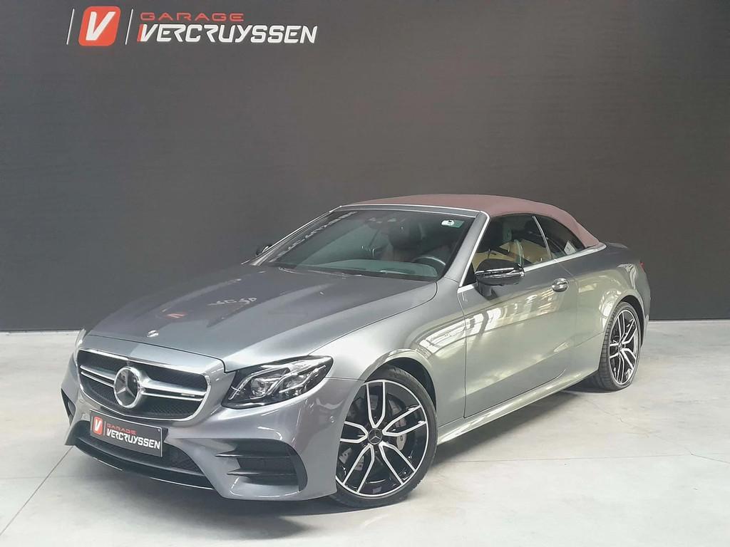 Mercedes-Benz E-Class 53 AMG Cabriolet E 53 AMG 4-Matic (EU6, Autos, Cuir, Argent ou Gris, Entreprise, Cabriolet