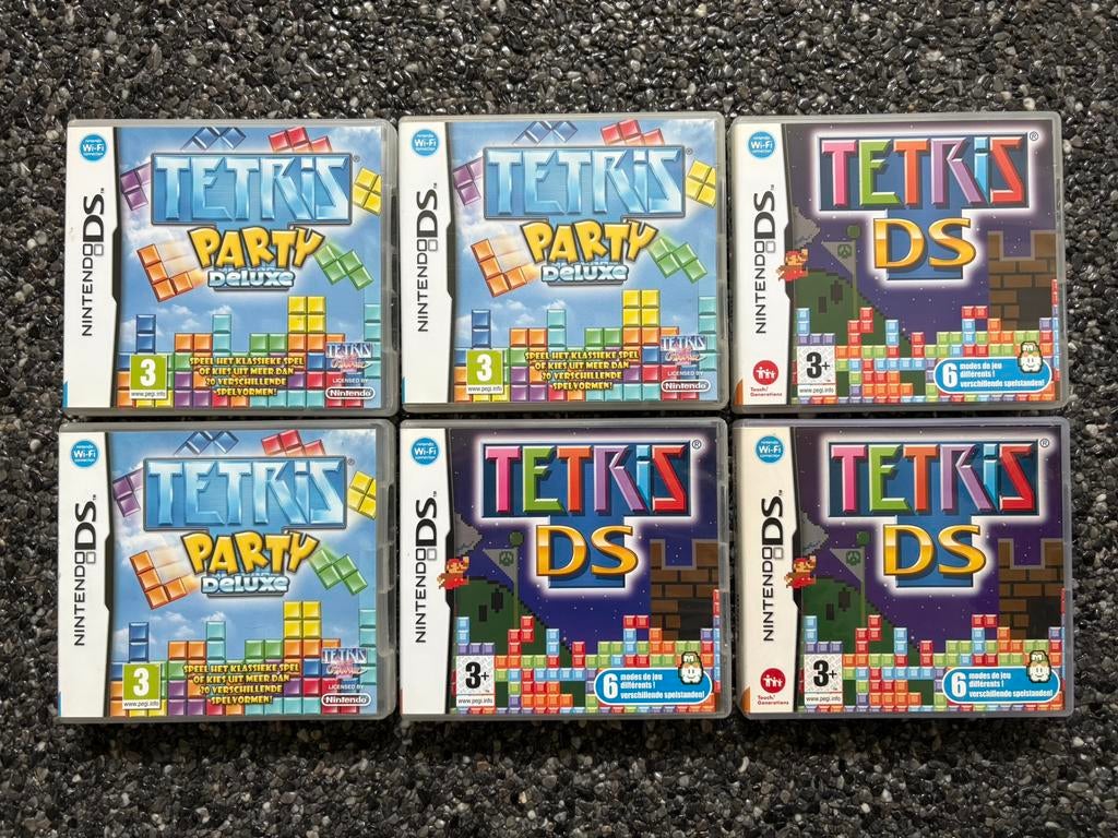 6 x Tetris (DS), Games en Spelcomputers, Ophalen of Verzenden, Zo goed als nieuw, Online