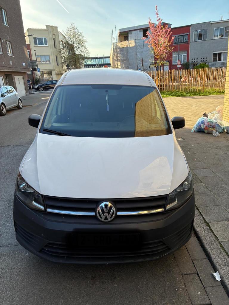 Volkswagen Caddy 2019 TDI 2.0, Auto's, Voorwielaandrijving, 4 deurs, Wit, Particulier