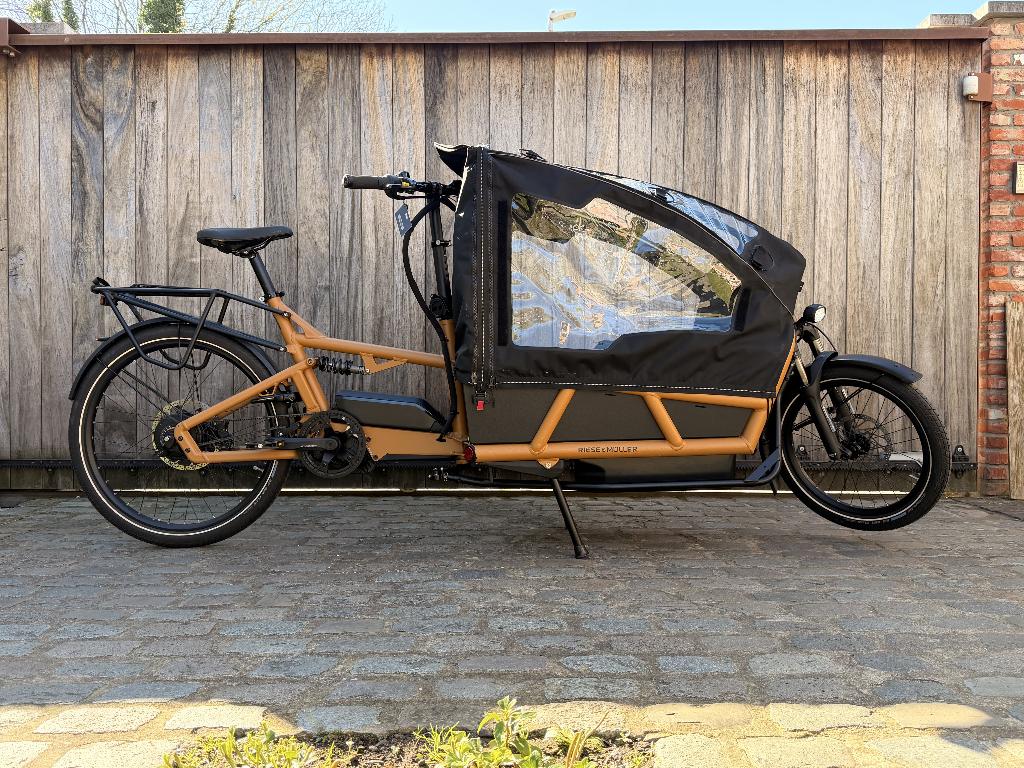 RIESE EN MULLER Load 5 75 Vario Peanut Matt, Fietsen en Brommers, Overige merken, 3 kinderen, Verzenden, RIESE EN MULLER