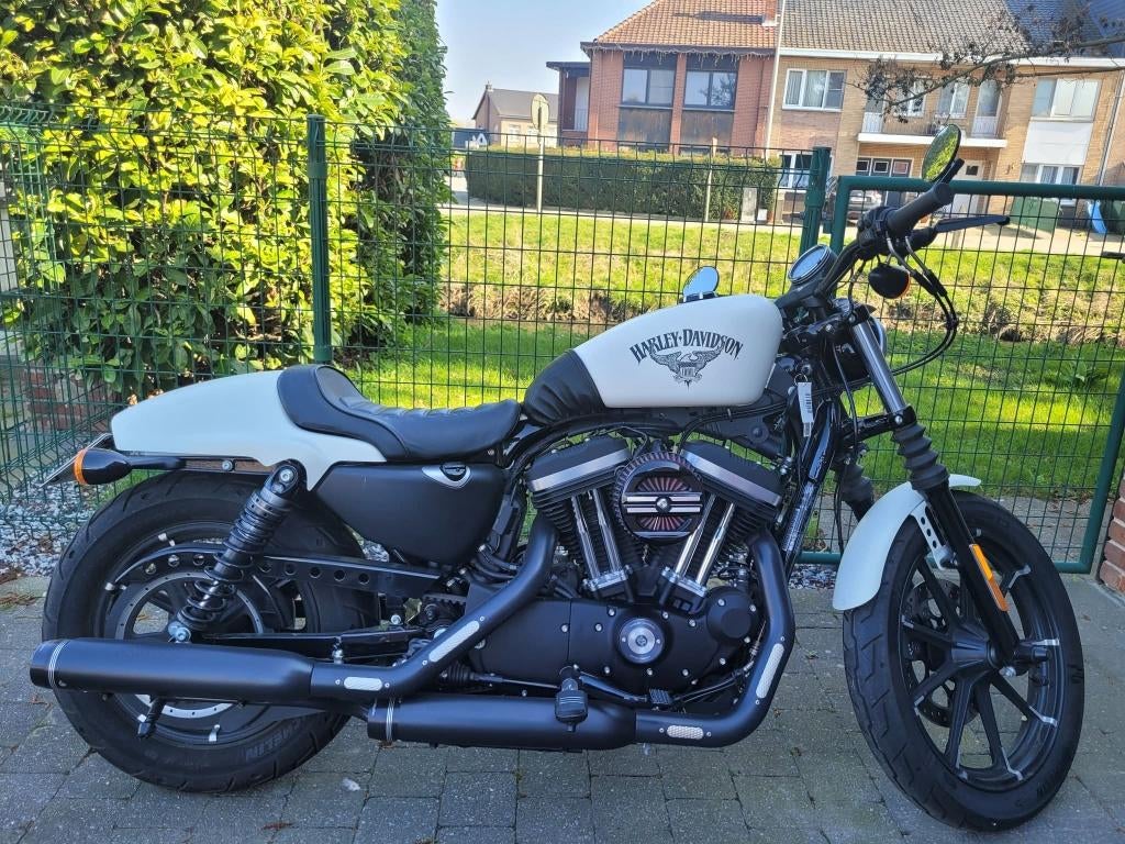Harley Davidson xl 883n iron pearl white, Motoren, 2 cilinders, 880 cc, Particulier, Sportuitlaat