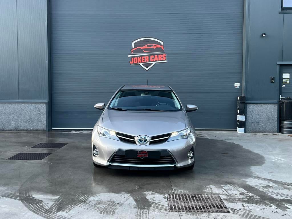 Toyota Auris 1.8i HYBDRID Camera 1SteEigenaar CruiseCntr, Autos, Toyota, Cuir, Argent ou Gris, Achat, Euro 6