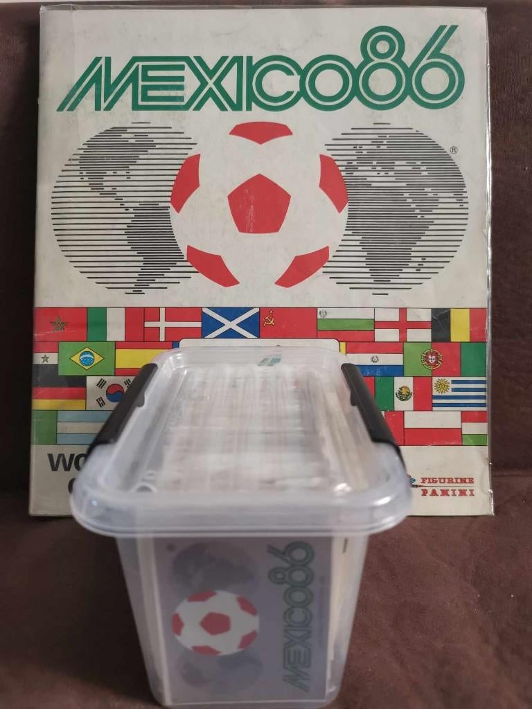 Panini MEXICO 86 prachtige recuperaties, Verzamelen, Ophalen of Verzenden, Gebruikt, Poster, Plaatje of Sticker