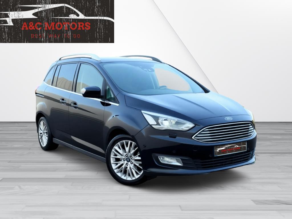 Ford grand c-max 1.5ecoboost 7pl/automaat, Auto's, Ford, 1498 cc, 4 cilinders, 149 g/km, Bedrijf