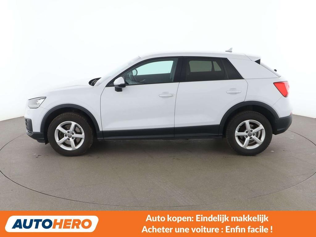 Audi Q2 1.6 TDI (bj 2018, automaat), Auto's, Stof, Gebruikt, Wit, 5 deurs