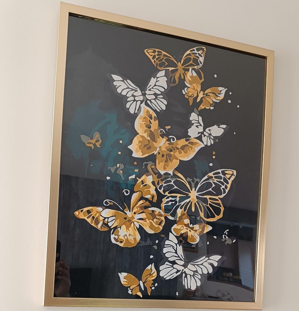 Schilderij in kader, Enlèvement ou Envoi, Peinture