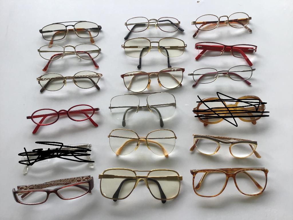 16 lunettes à 7 euros la paire, Bijoux, Sacs & Beauté, Enlèvement ou Envoi, Comme neuf, Lunettes