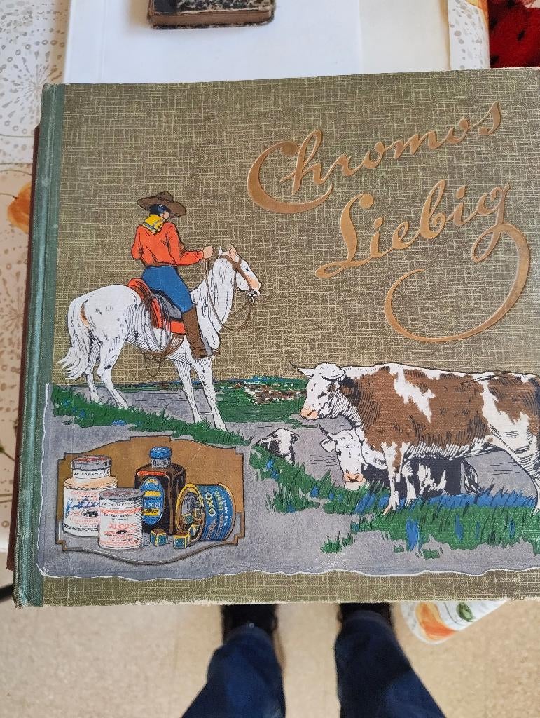 Chromoalbum Liebig, Ophalen, Gelezen
