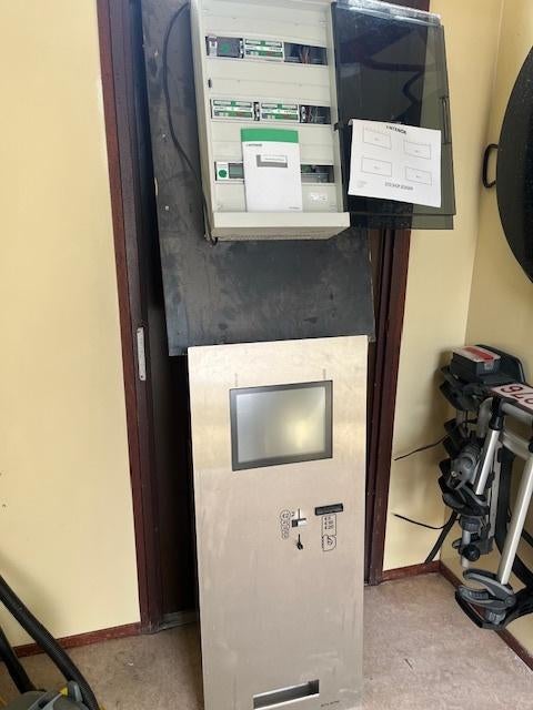 wassalon automaat, Zakelijke goederen