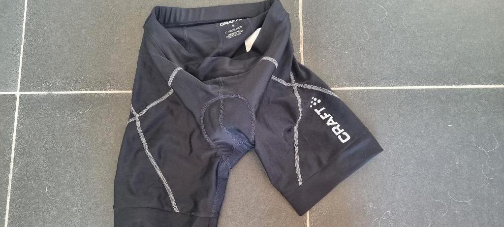 fietsbroek of fietsshort CRAFT maat Smal, S, Craft, Kinderen, Zo goed als nieuw