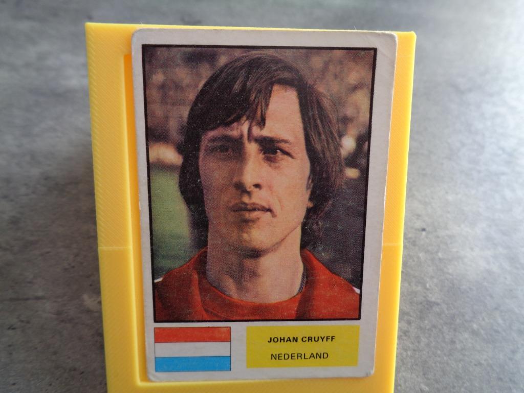 VANDERHOUT VOETBAL PRENT KAART CRUYFF JOHAN WK 1974 WORLD CU, Verzenden