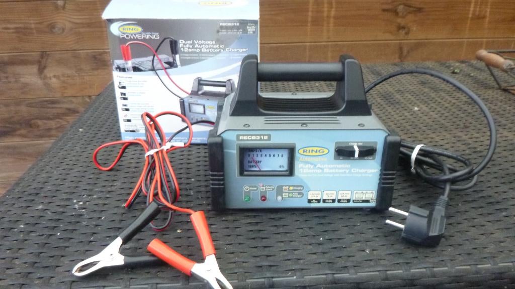 batterijlader, Ophalen, Gebruikt