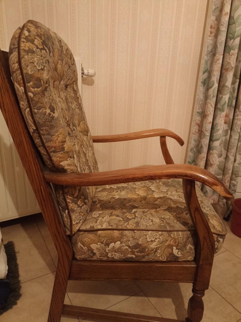 Fauteuil, Maison & Meubles, Fauteuils, Enlèvement, Utilisé, Tissus