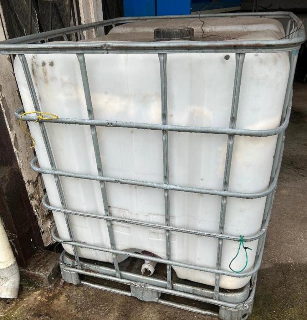 Ibc 1000l diesel opslag, Ophalen of Verzenden, Zo goed als nieuw