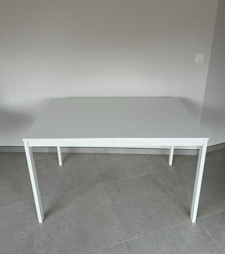 Table IKEA extensible 120x75cm (extension 180cm), 100 à 150 cm, Comme neuf, Enlèvement, 50 à 100 cm