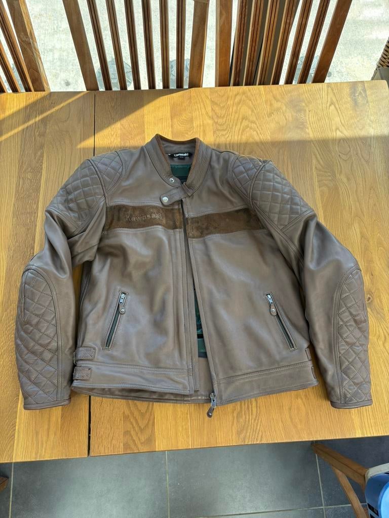 Veste RST Kawasaki, Enlèvement ou Envoi, Comme neuf, Taille 56/58 (XL), Brun