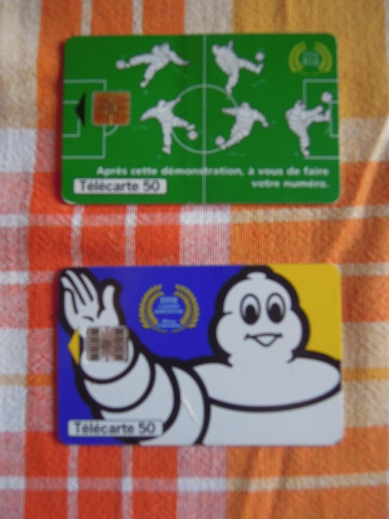 cartes téléphoniques de collection de pneus Michelin, Enlèvement ou Envoi, Pneu(s)