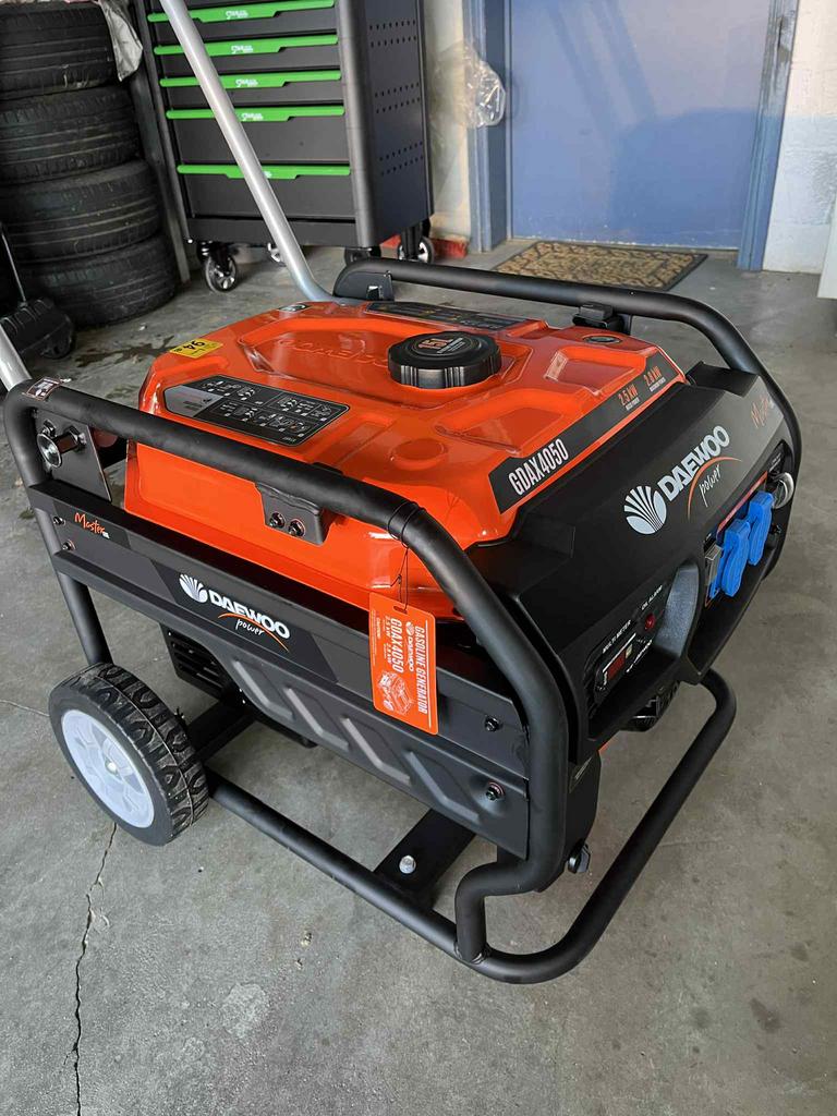 Groupe électrogène, Ophalen, Zo goed als nieuw