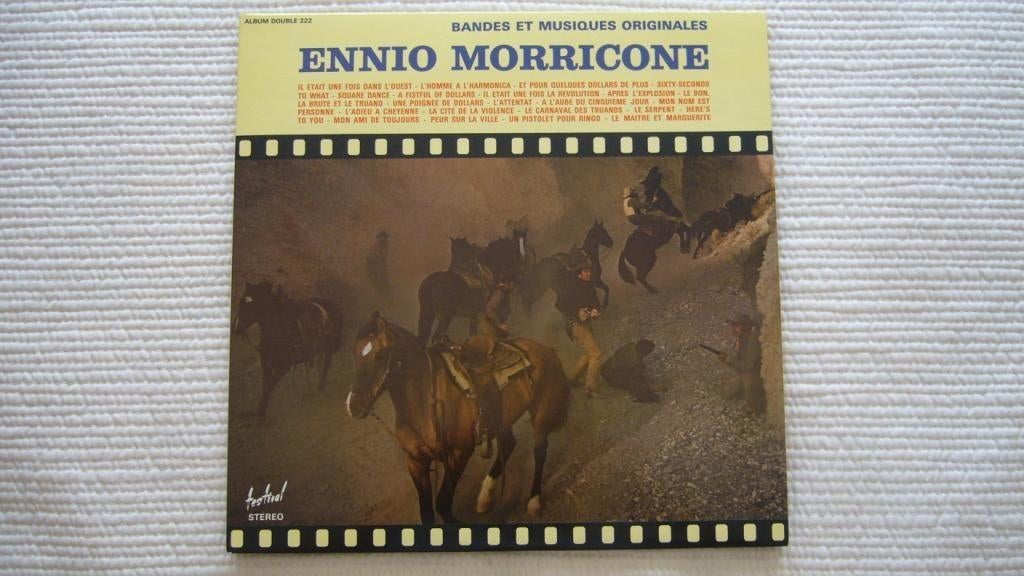 ENNIO MORRICONE - 33 EN OUDE PLATEN, Cd's en Dvd's, Ophalen, Zo goed als nieuw, 12 inch