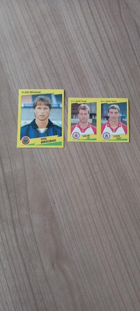 Panini Football 98. 2 stickers. Ook apart te koop., Verzamelen, Ophalen of Verzenden, Zo goed als nieuw, Sport