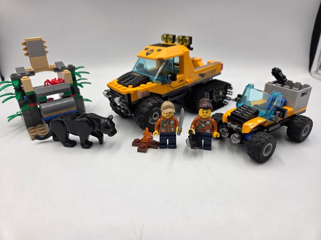 Lego City 60159 Jungle Halftrack Mission, Kinderen en Baby's, Speelgoed | Duplo en Lego, Zo goed als nieuw, Lego, Complete set