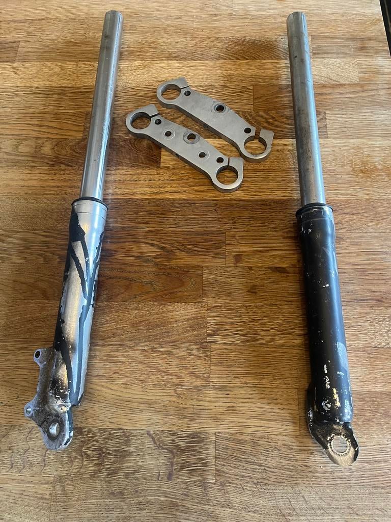 fourche pocket bike cross, Enlèvement