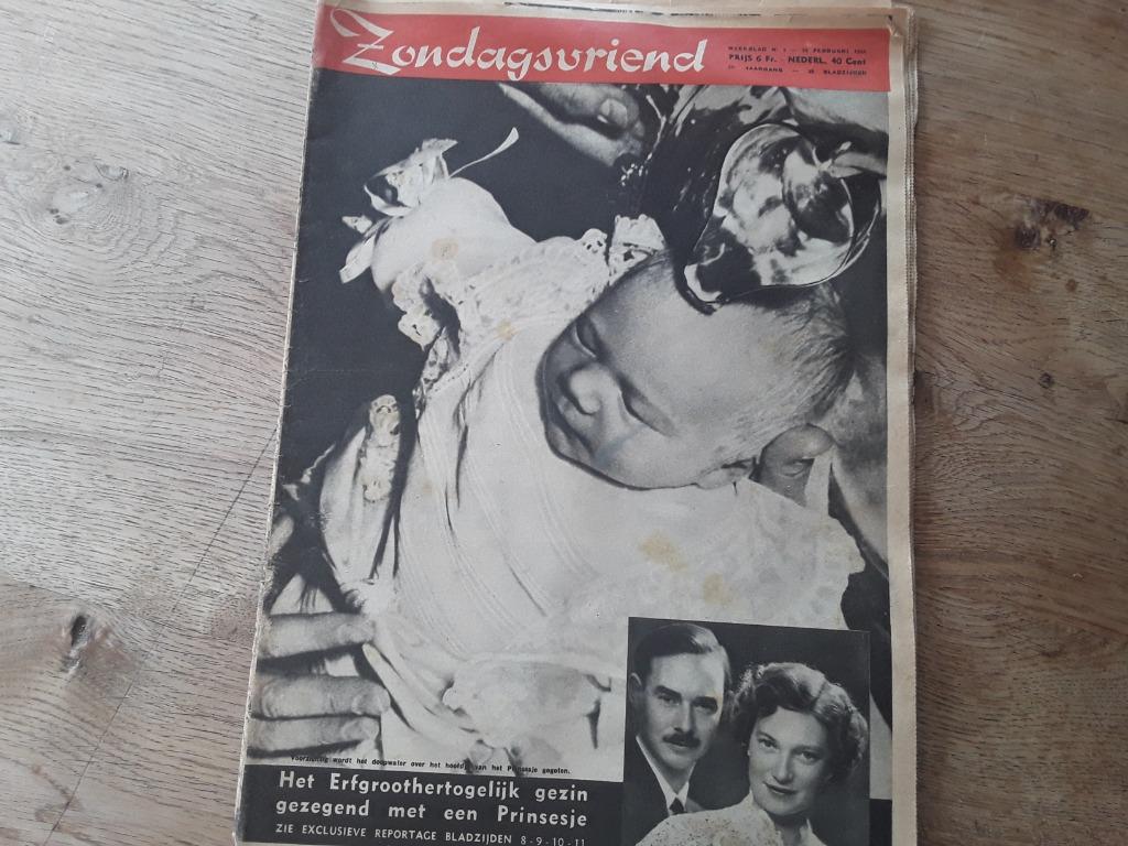 Origineel magazine uit 1954 met artikel : Zo leeft Meulebeke, Ophalen of Verzenden