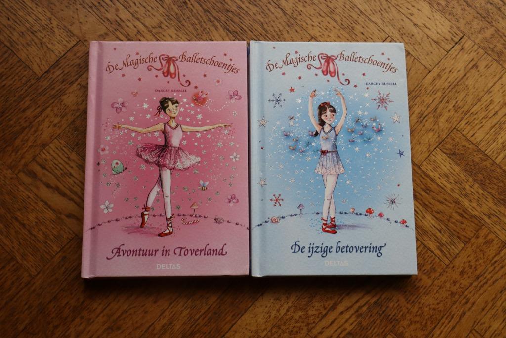 Deel 1 en 2 van De magische Balletschoentjes  - vanaf 7 jaar, Ophalen of Verzenden, Gelezen