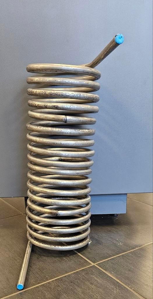 Spiraal voor kachel verwarming 150mm 180 200 warmtewisselaar, Ophalen of Verzenden, Nieuw, Verwarming