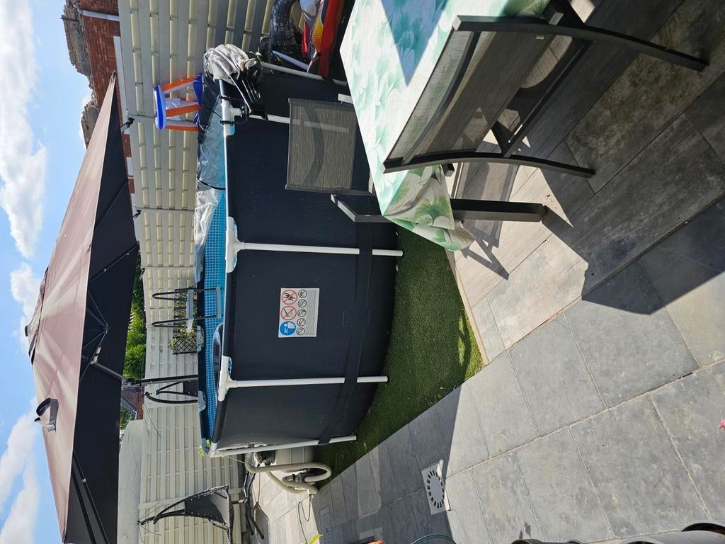 Intex zwembad ultra 366 x 122, Tuin en Terras, Ophalen, Zo goed als nieuw