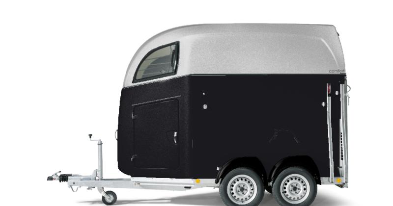 Nieuwe trailer Bockman, Ophalen, Nieuw, Polyester, 2-paards trailer