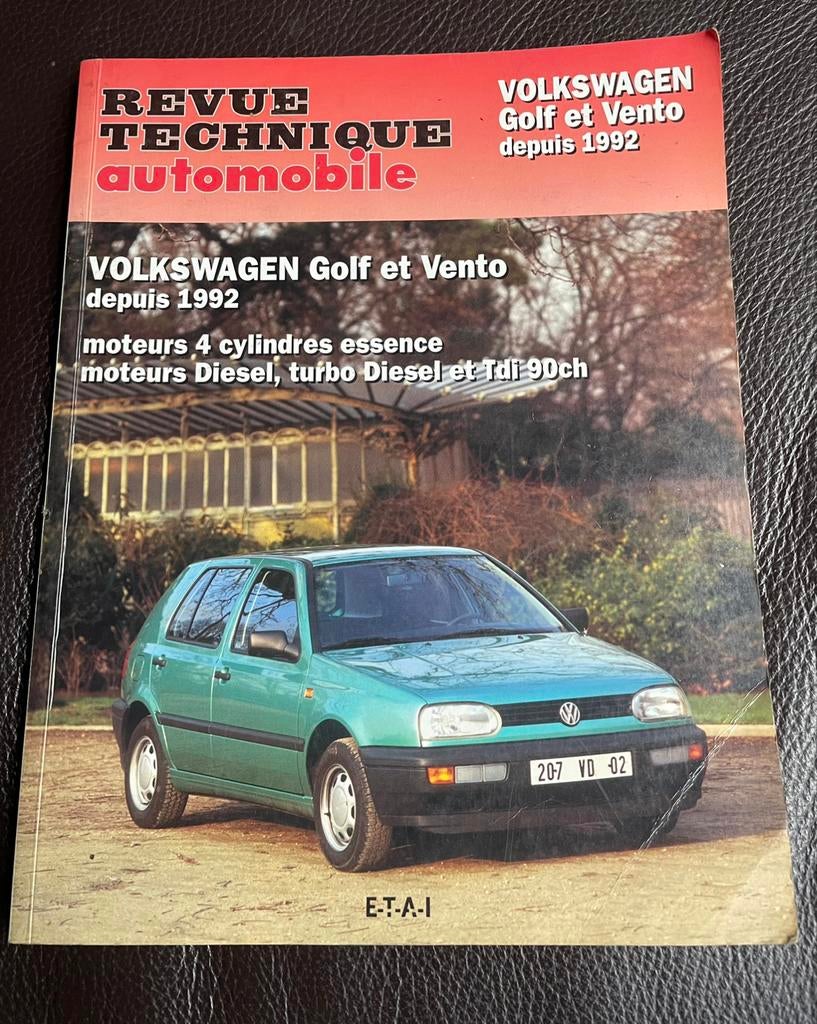 Revue technique GOLF et VENTO depuis 1992, Ophalen of Verzenden