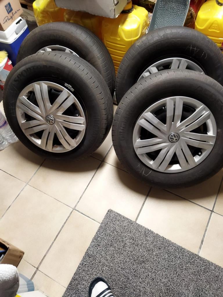4 roues complètes pour Volkswagen Polo., Autos : Pièces & Accessoires, Enlèvement, Pneu(s)