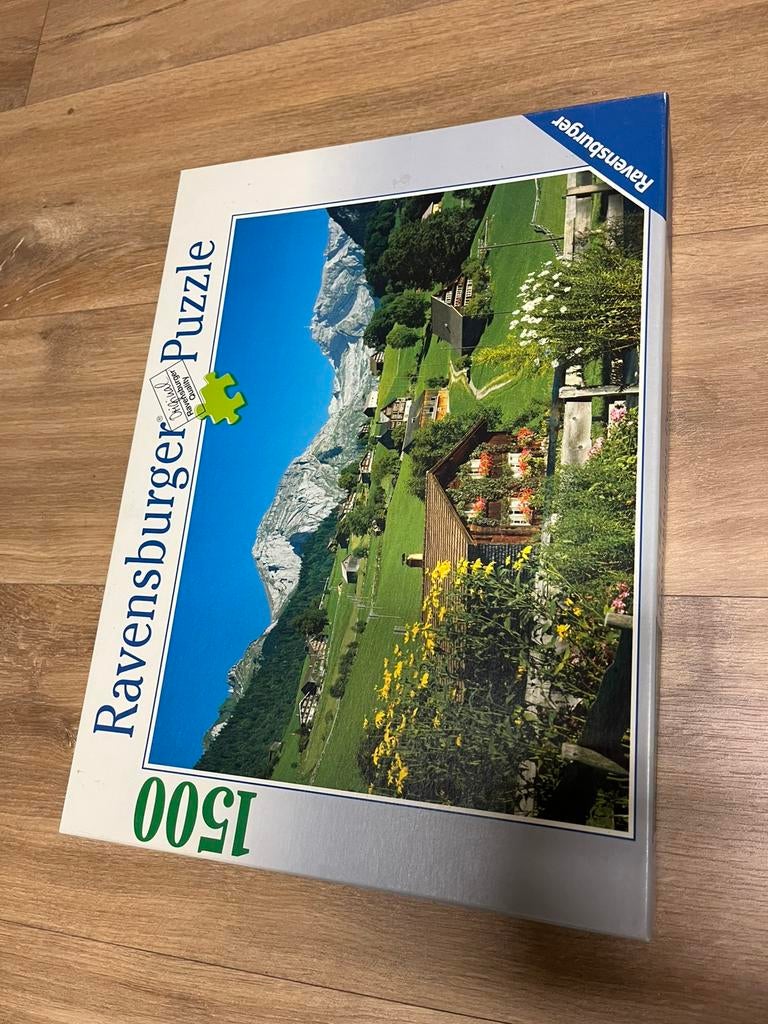 Puzzel 1500 stukjes, Ophalen, Gebruikt