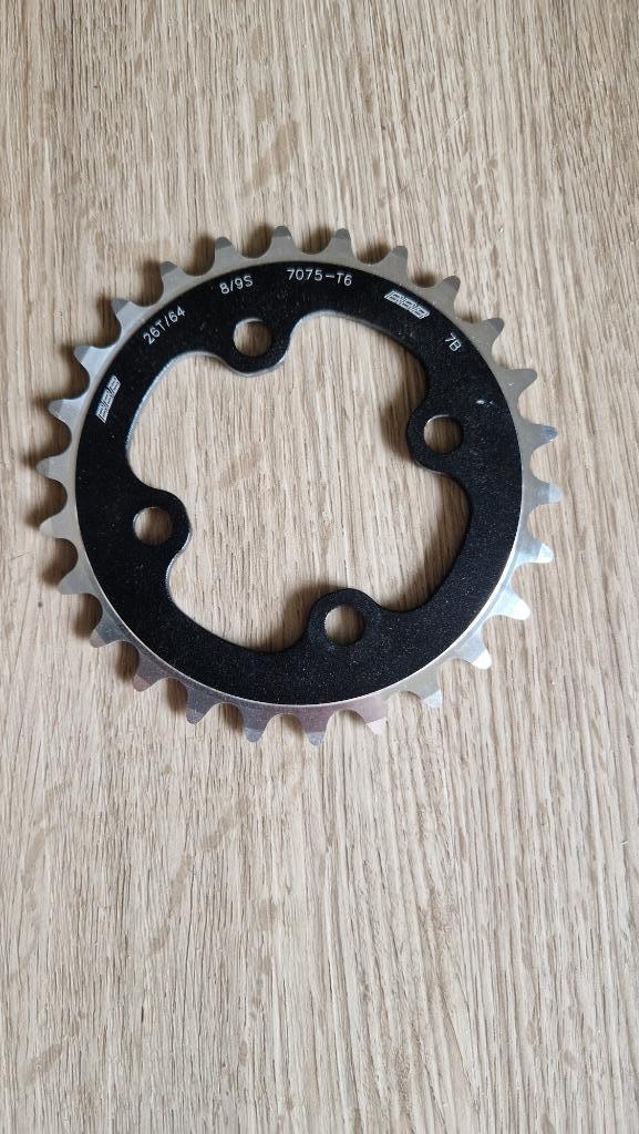 Pignon de plateau avant BBB 26T compatible avec Shimano, Vélos & Vélomoteurs, Neuf, Pédalier ou Pédales, Enlèvement ou Envoi, BBB Cycling