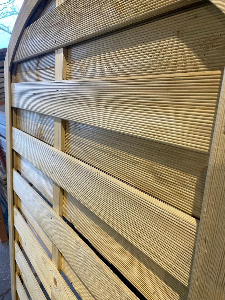 VENTE : Porte de jardin/panneau, Neuf, Enlèvement ou Envoi, Portail battant, 100 à 150 cm