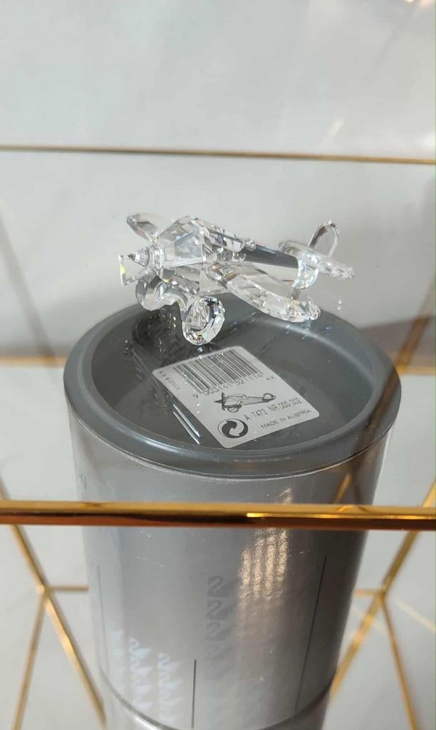 Vliegtuig Swarovski, Verzamelen, Swarovski, Ophalen of Verzenden, Zo goed als nieuw