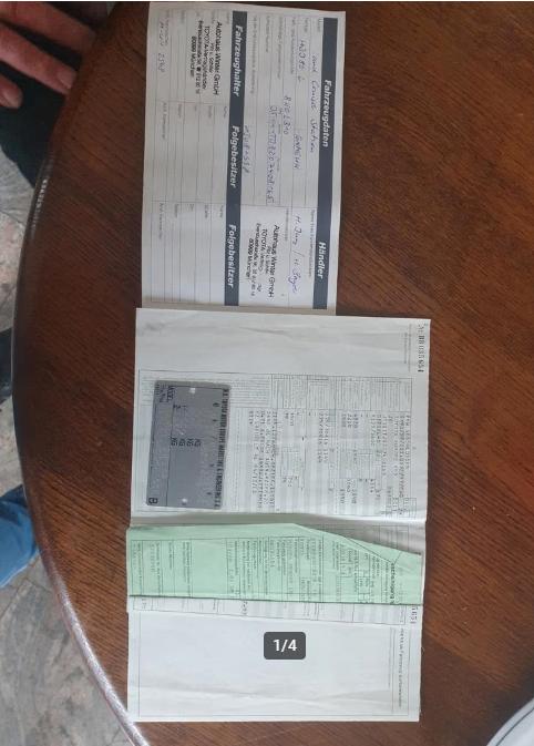 Toyota HDJ80 papieren, bj 1998, duits, Enlèvement