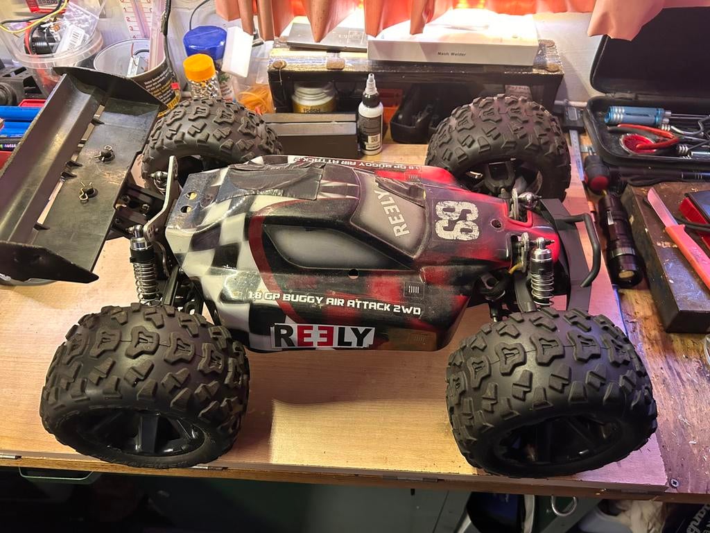 RC car, Auto offroad, Zo goed als nieuw, RTR (Ready to Run), Schaal 1:8