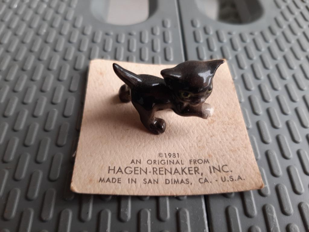 Hagen-Renaker Inc. kattenbeeldje, Ophalen of Verzenden, Gebruikt, Overige typen