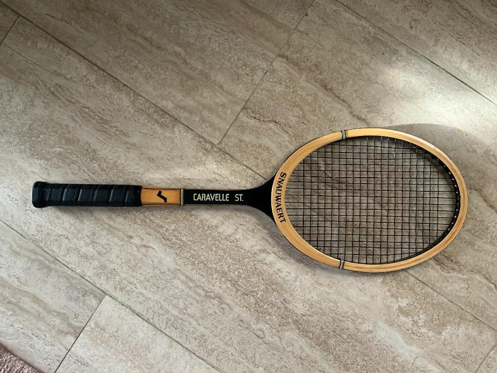 Vintage tennis racket Snauwaert Caravelle ST nieuw, Ophalen, Nieuw, Racket, Overige merken