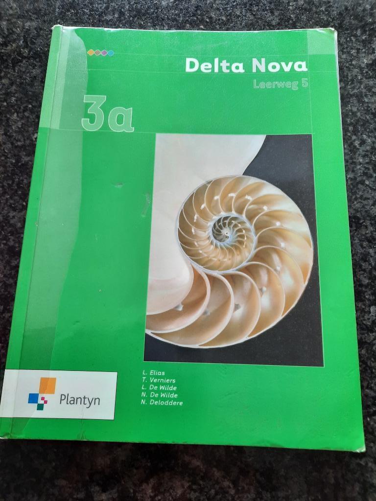 Delta Nova 3A (leerweg 5), Boeken, Ophalen, ASO, Wiskunde A, Plantyn